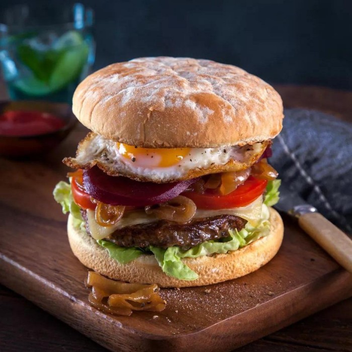 Angus Burger — IHOP menu item with price $8.50 - $9.50