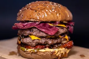 Bacon Cheeseburger — IHOP menu item with price $9.50 - $10.50